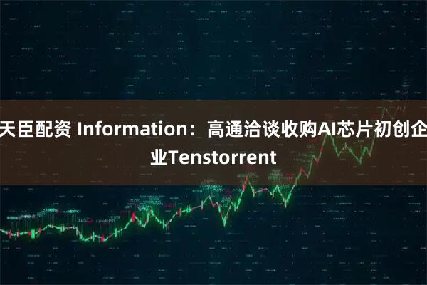 天臣配资 Information：高通洽谈收购AI芯片初创企业Tenstorrent